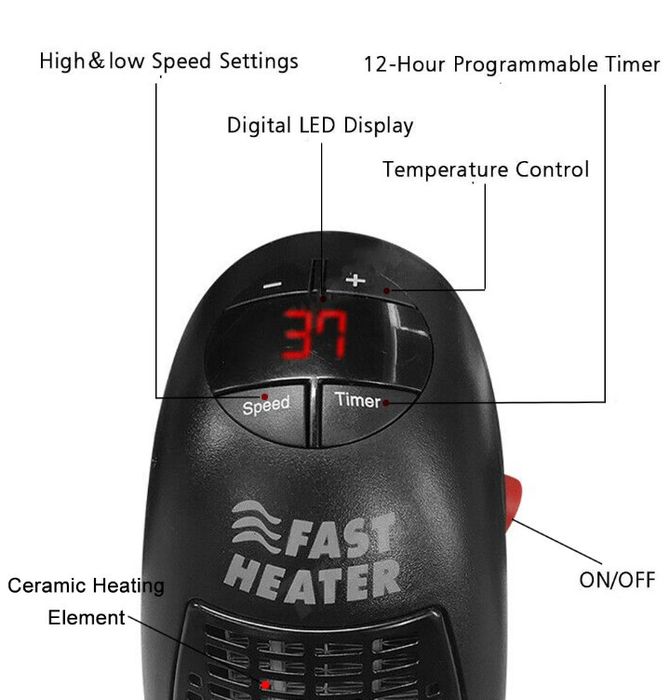 Ventilador
Tomada Industextom Quente e Frio Usado