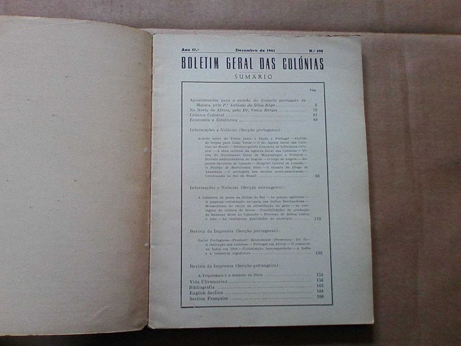 Boletim Geral das Colónias Ano XVIII N. 198