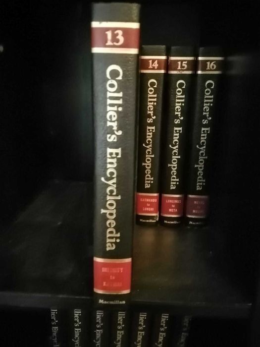 livro collier's enciclopedia 13