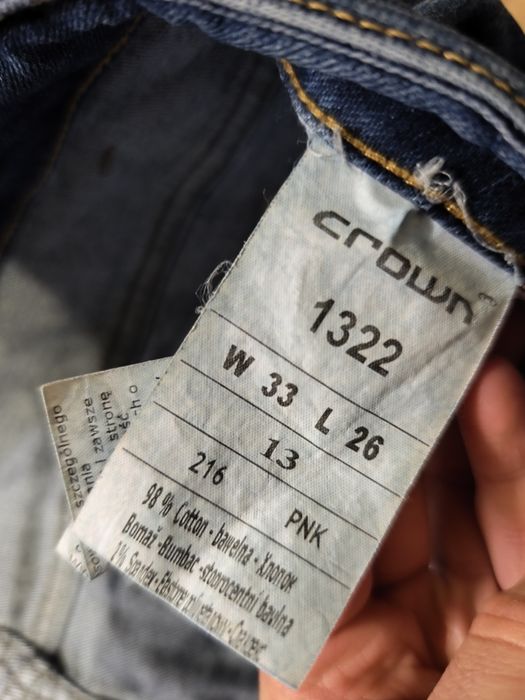 Spodnie jeansy męskie