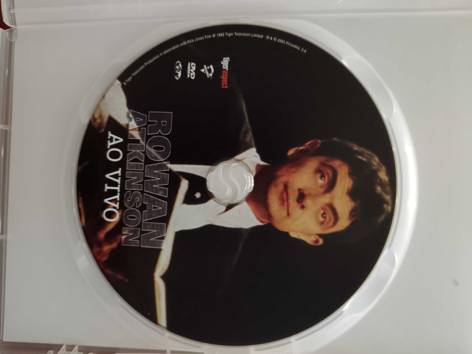 filme dvd original - rowan atkinson - ao vivo