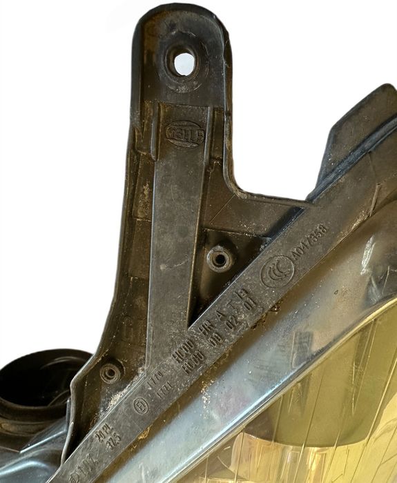 Lampa Lewa Przednia Reflektor Lewy Przód Czarny Opel Astra H