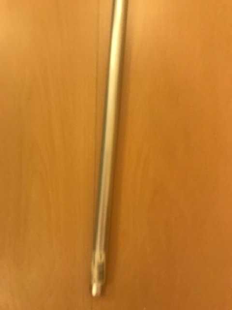 Varão em inox - novo com etiqueta