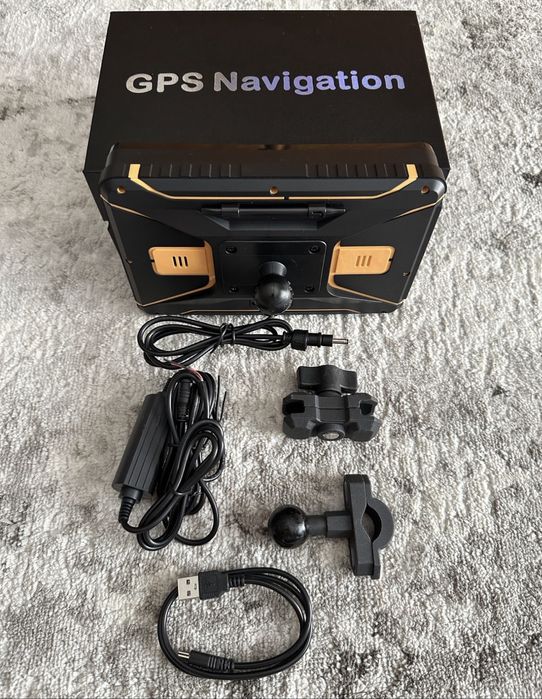 GPS 7” Moto | Europa + Marrocos 2025/08