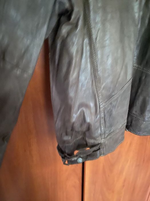 Новая кожанная куртка утепленная очень мягкая кожа