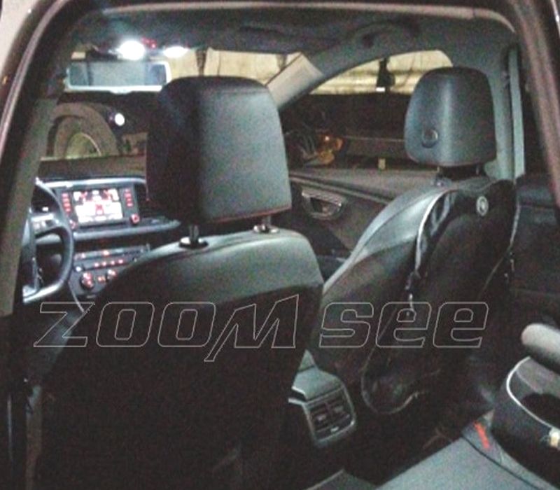KIT COMPLETO DE 12 LAMPADAS LED INTERIOR PARA SKODA FABIA 3 MK3 MK III COMBI BIENES WAGON 15-