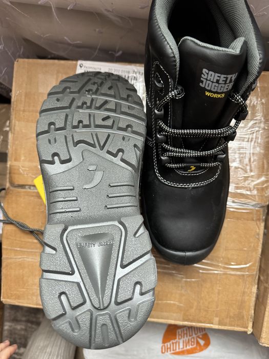 Шкіряне робоче взуття Safety Jogger EOS S3S(розмір 42)