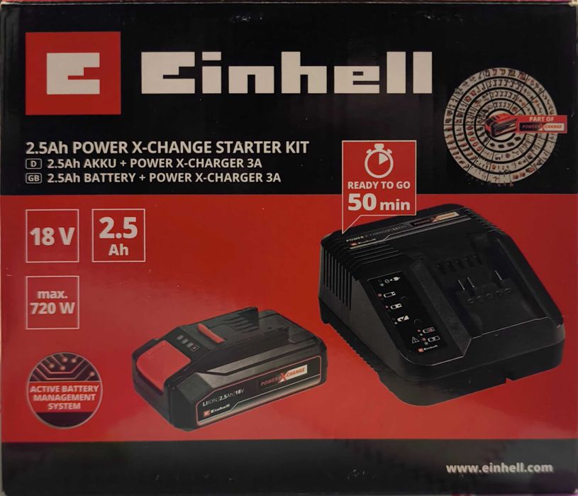 Ładowarka z baterią Einhell