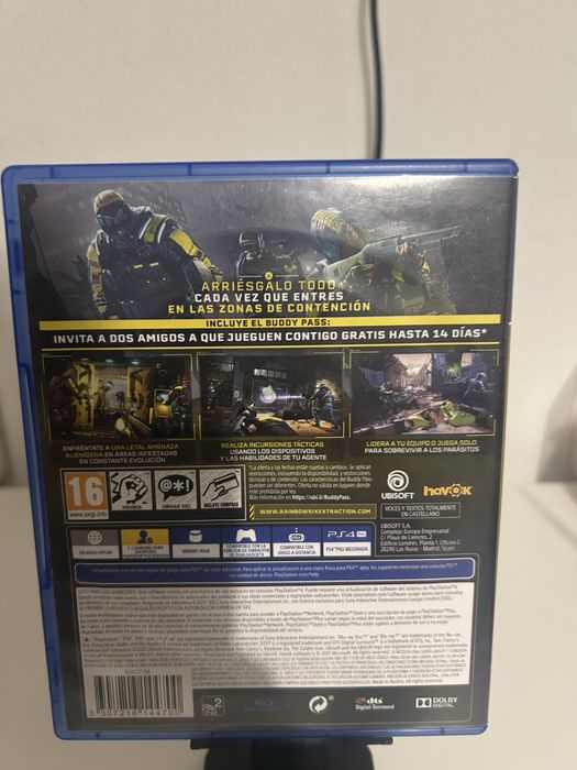 Jogo “rainbows x extraction” PS4