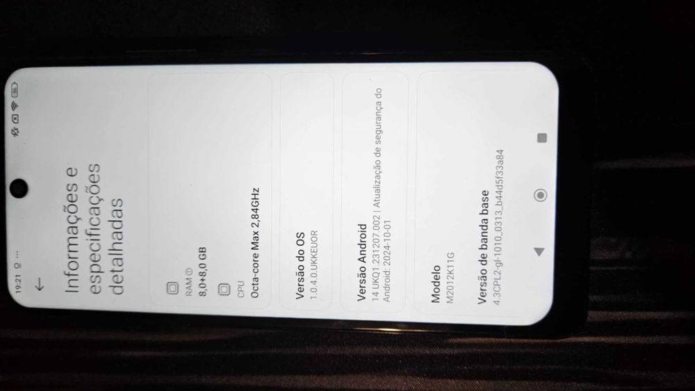 Vendo Xiaomi mi 11i