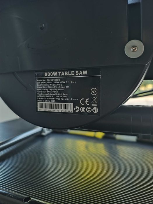 Pilarka piła stołowa 800W TS200/800