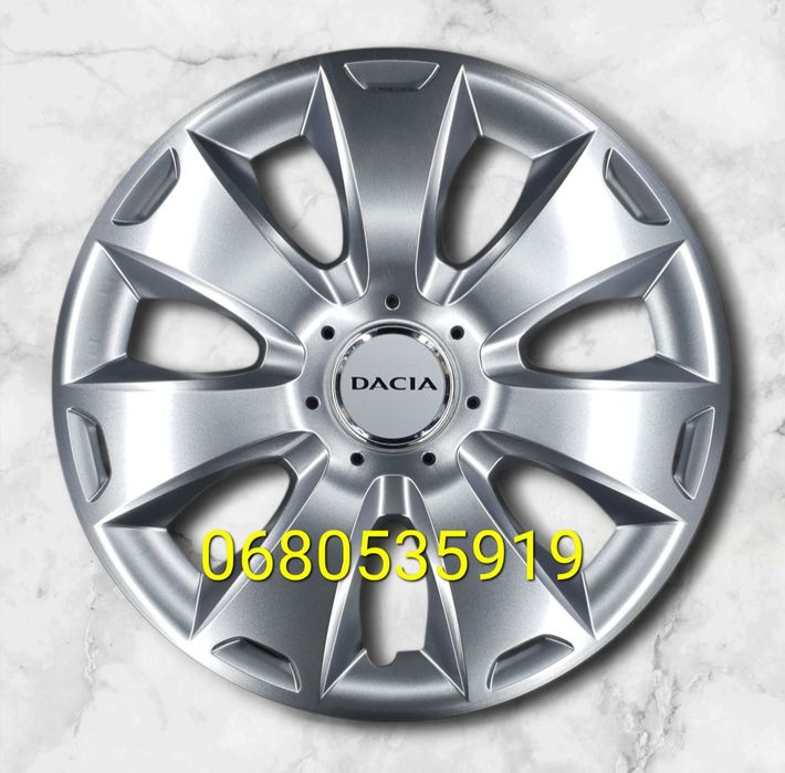 Колпаки Dacia R15 Сандеро Дастер Lodgy Доккер Дачія Логан