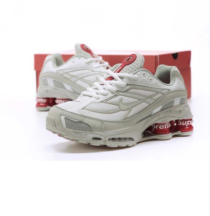 Кросівки Nike Shox Ride 2 Supreme White Red