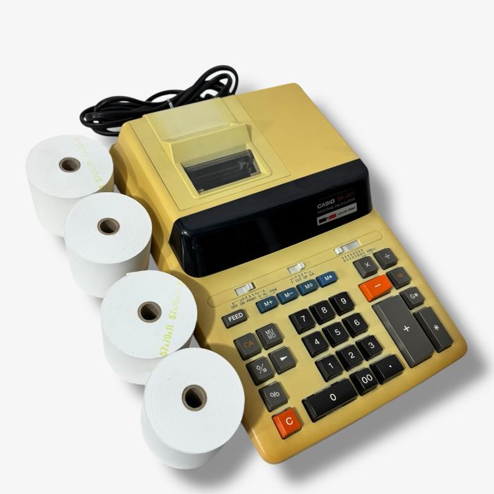 Calculadora de Impressão Casio DR-120-T  - Vintage