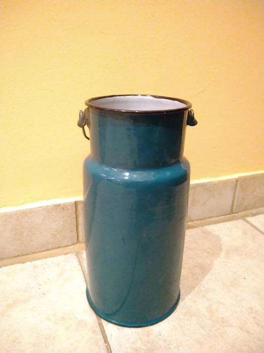 Bańka na mleko z uchwytem PRL