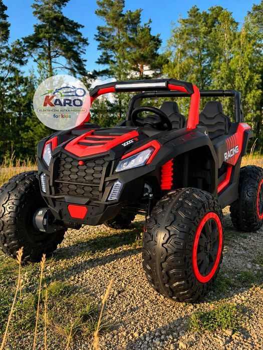Pojazd na Akumulator Buggy ATV Racing 4x4 dla Dzieci Full LED MP3