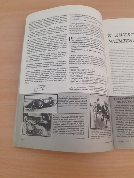 Nowator miesięcznik z czasów PRL 1985r