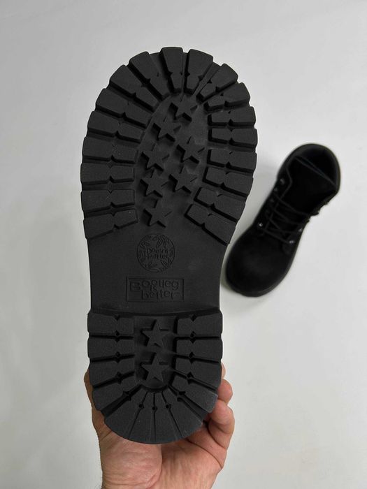 Black 8 boots black черевики чоботи чорні ботинки черные laces 41 43
