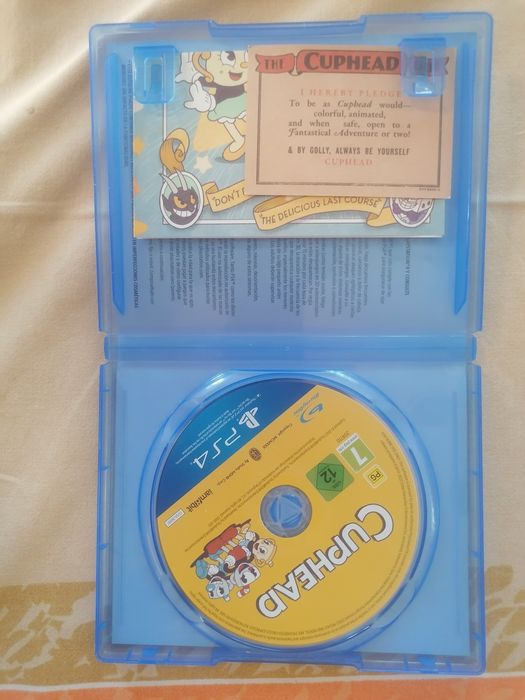 Cuphead - ps4 (excelente estado)