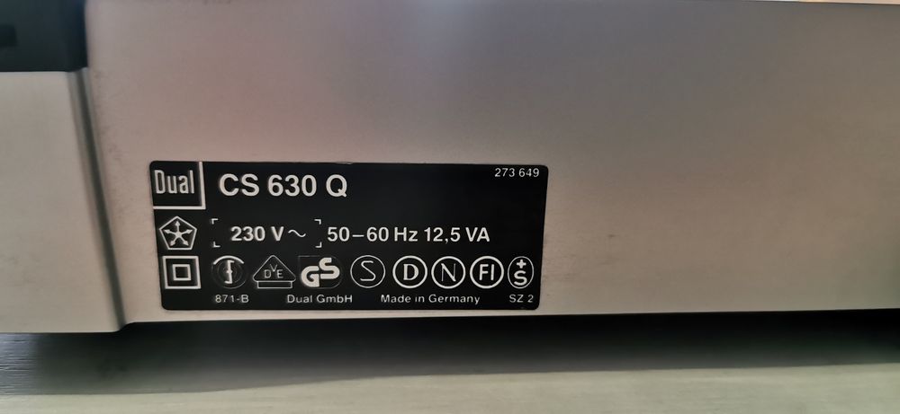 Gramofon Dual cs - 630q  zapraszam