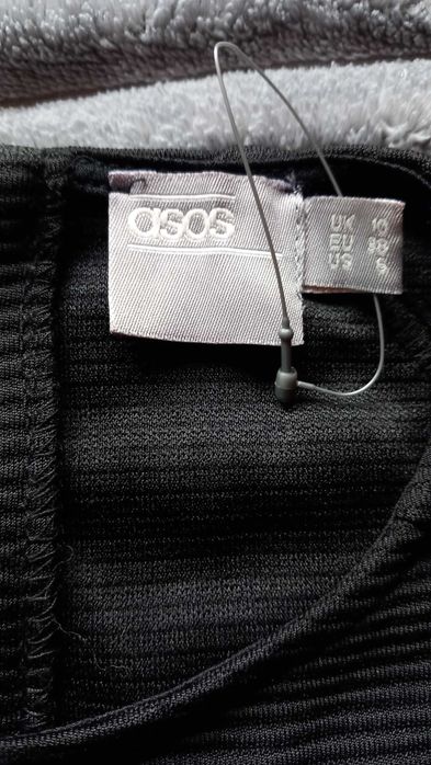 Sukienka midi czarna ASOS r. 36
