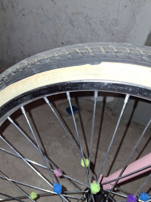 Rower dziewczęcy Indiana 20” i akcesoria