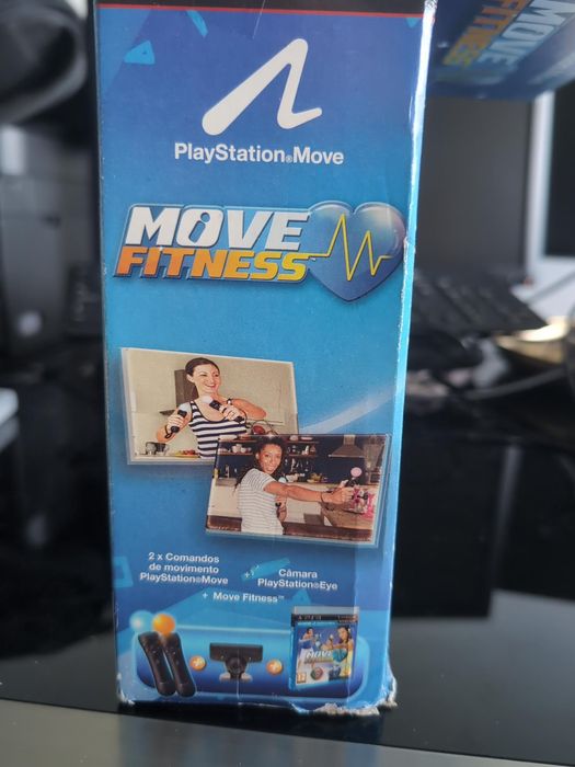 Playstation Move Original 3 comandos caixa os eye e jogo