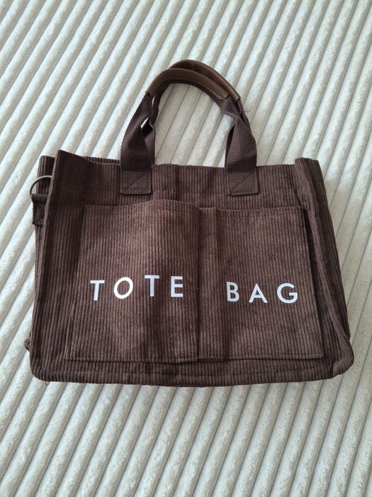 Сумка -шопер  жіноча вельветова TOTE BAG