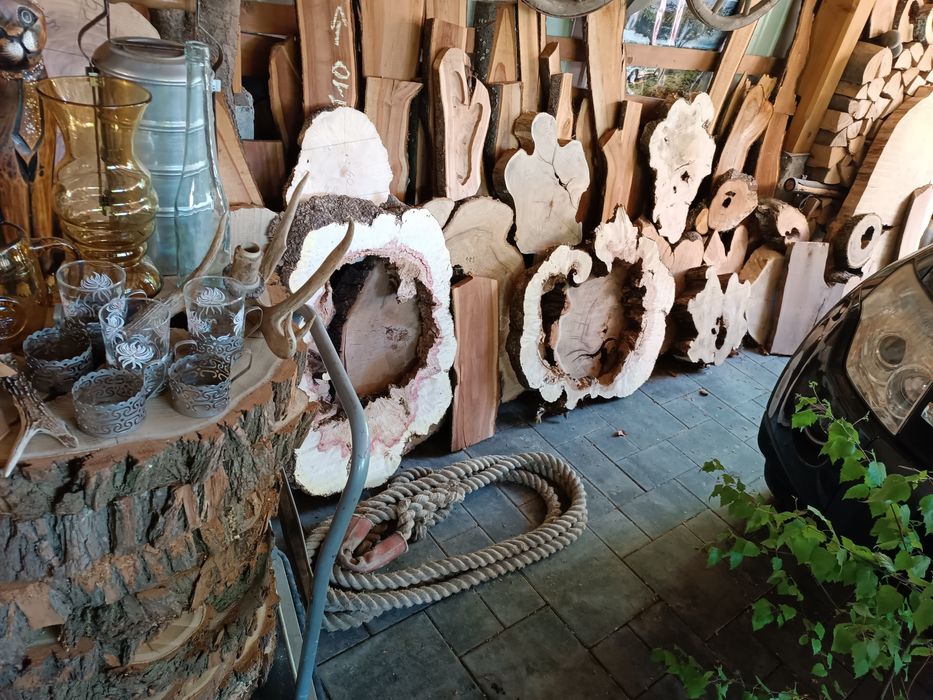 Drewno jabłoń plaster krążki drzewo owocowe śliwa grusza orzech lipa