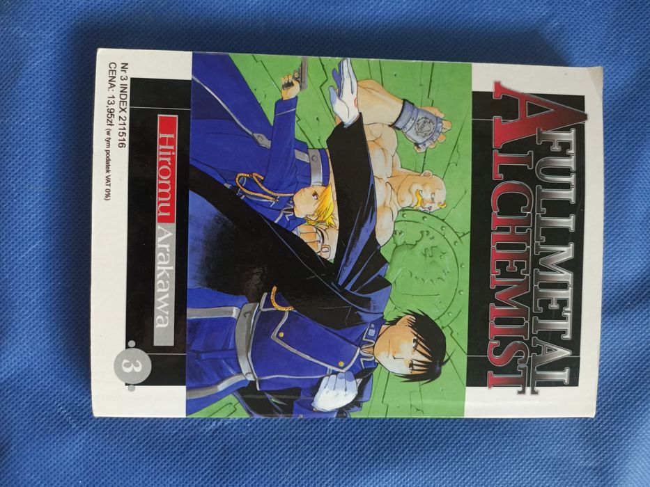 Fullmetall Alchemist tom 3 Hiromu Arakawa