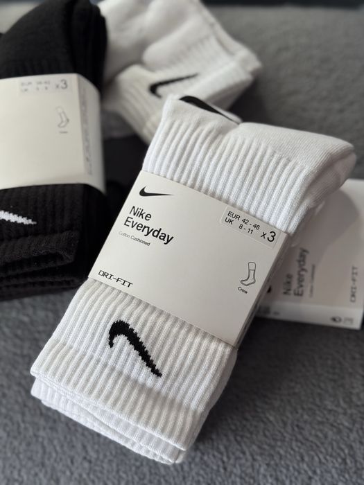 Шкарпетки Nike (ОРИГІНАЛ) Носки Nike everyday black, white