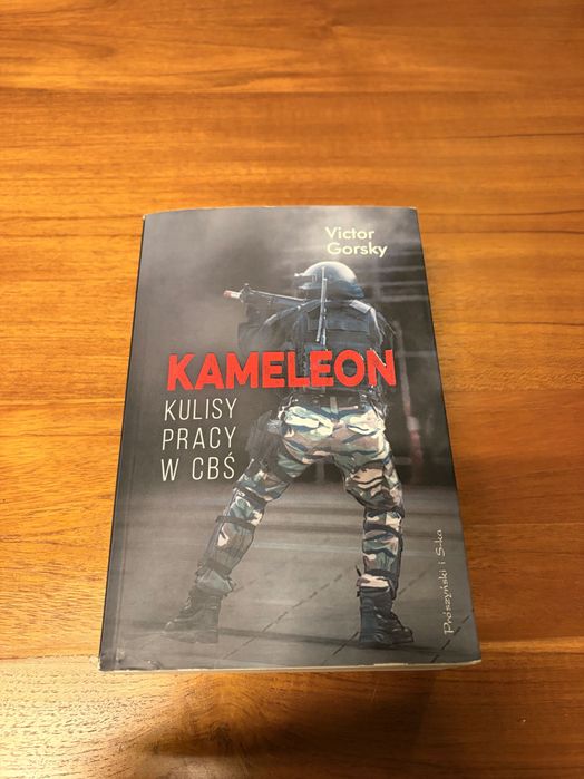 Książka kameleon kulisy pracy w CBŚ Victor Gorsky