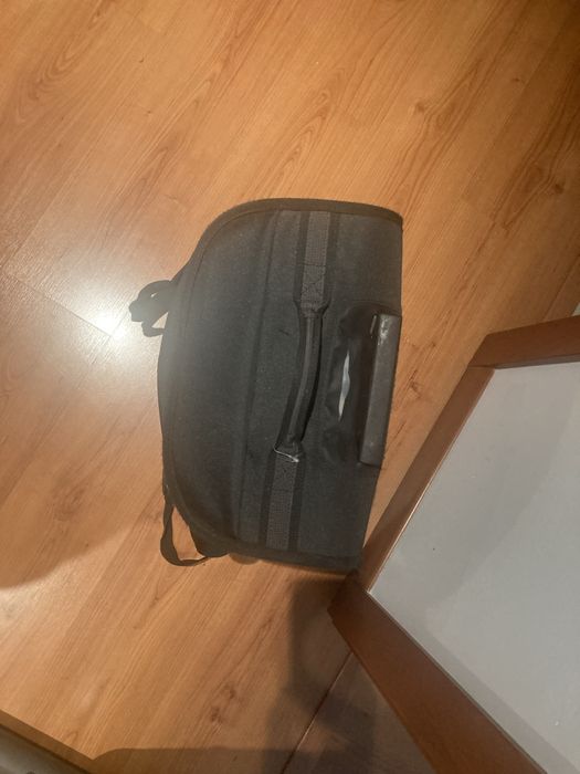 Mala mochila com rodas e trolei