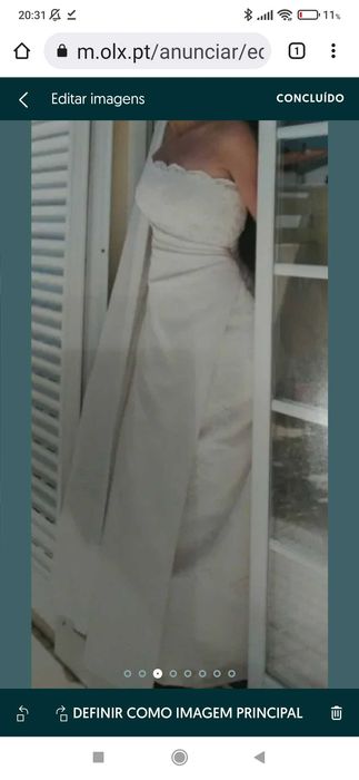 Vestido de noiva da Penhalta