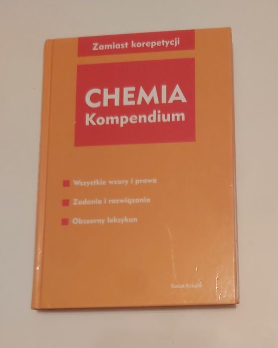 Chemia Kompendium repetytorium dla maturzysty powtórka matura matury
