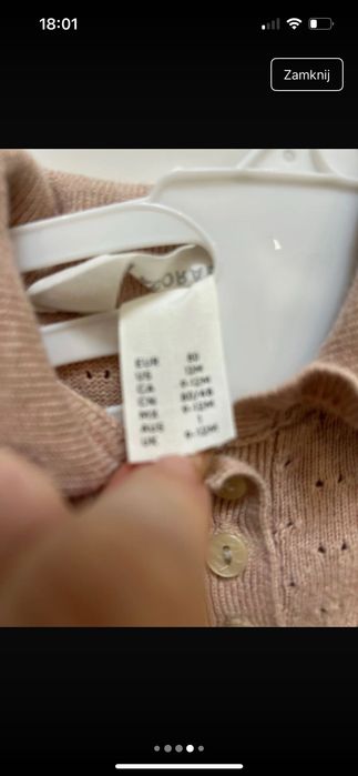 Zestaw sukienek H&M r.80-86