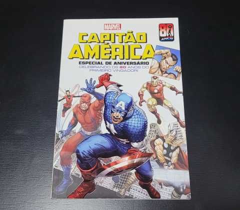 Capitão América Especial de Aniversario 80 anos