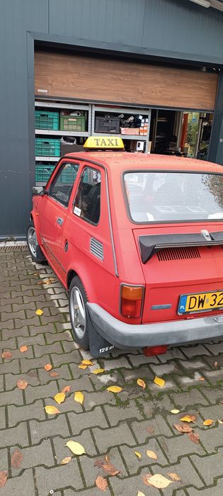 Fiat 126p kogut taxi maluch podświetlany