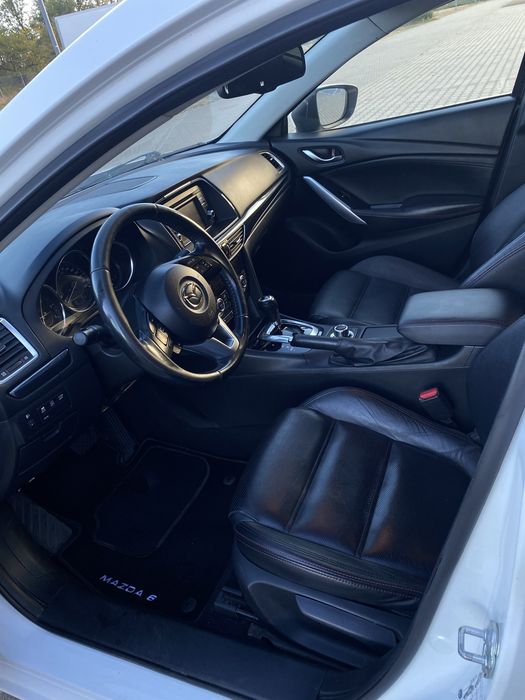 Mazda 6 2.2d 2014 Biala Perla Automat