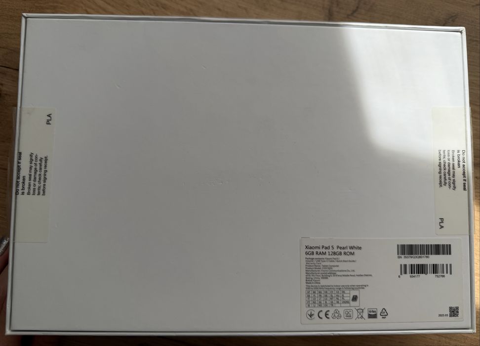 Xiaomi Pad 5 6/128 GB Pearl White. Планшет