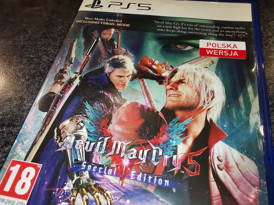 Devil May Cry 5 PS5 gra PL (bez rysek) sklep Ursus