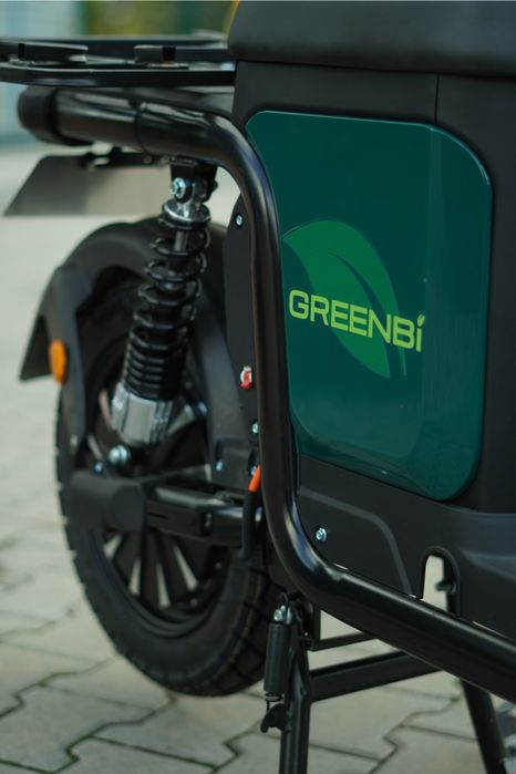 250км запас! Оренда електроскутера, скутер, мопед Greenbi