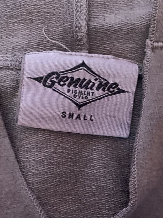 Вінтажний лонгслів з капюшоном Genuine Pigment Dyed Downtown Girl Y2K