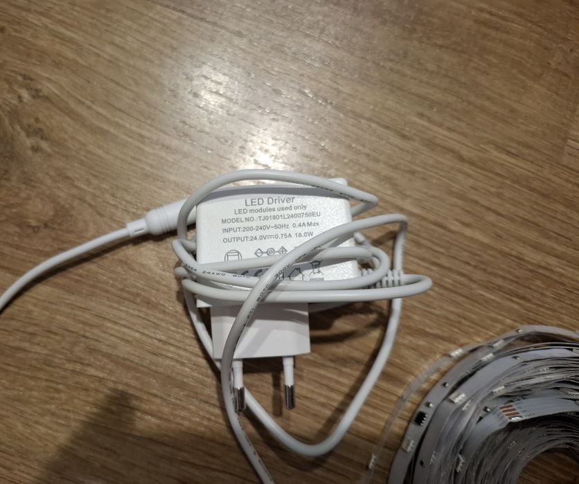 Taśma LED RGB 230V 12m Pasek Smart Yeelight Aplikacja Bluetooth