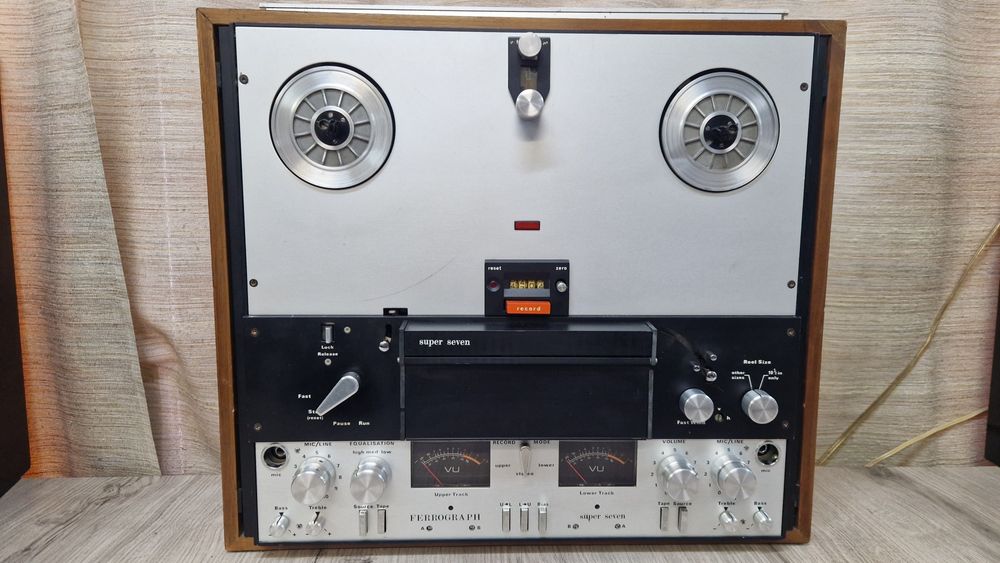 Бобінний магнітофон Ferrograph super seven 7524