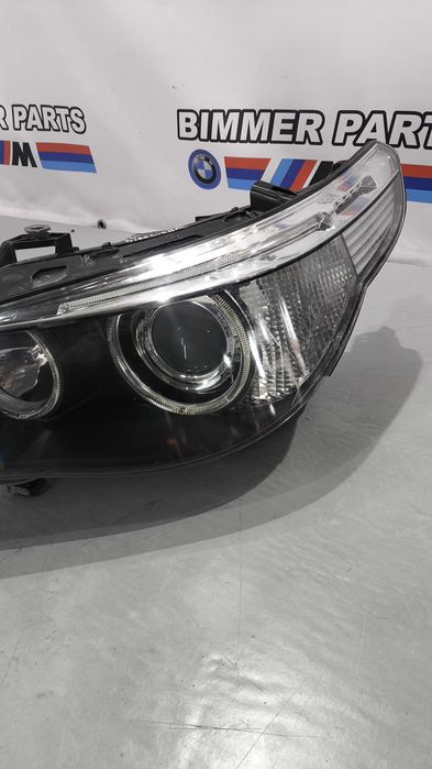 Farol BMW Serie 5 (E60/E61) Esquerdo Xénon Direcional Pré-LCI
