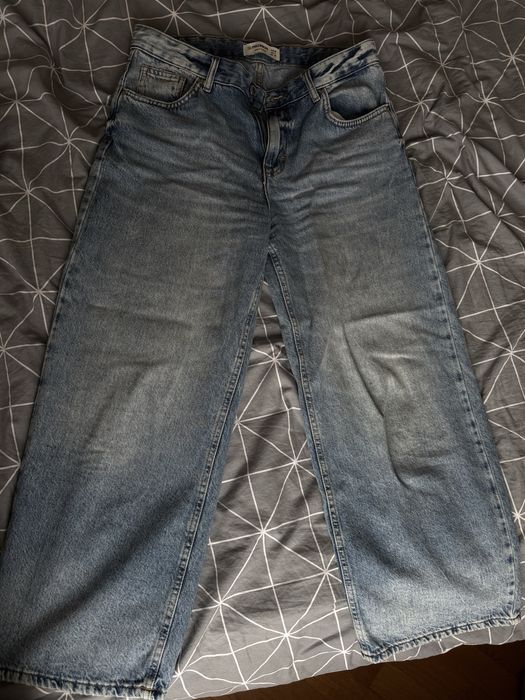 Джинси Pull&Bear широкі 36