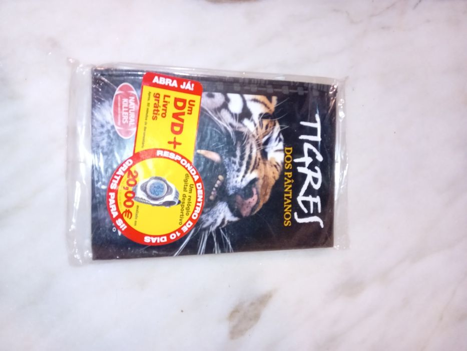 Dvd Livro Tigre dos Pântanos Novo