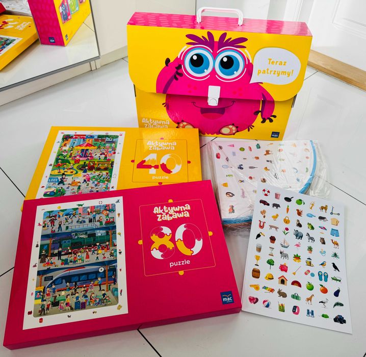 Aktywna Zabawa. Teraz patrzymy! MAC pomoc dydaktyczna przedszkole