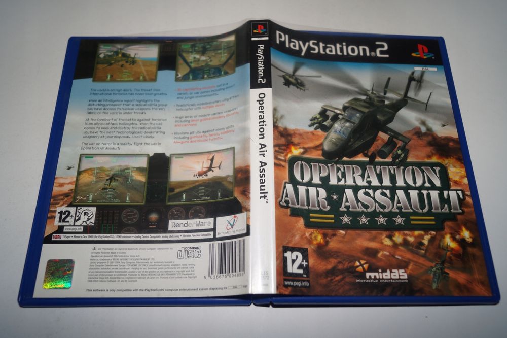 Gra Operation Air Assault Sony Playstation 2 (Ps2)